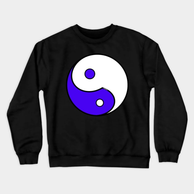 Yin Yang #29 Crewneck Sweatshirt by Wolfgon Designs